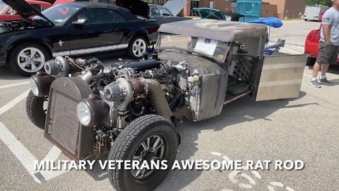 Military Veterans Awesome Rat Rod