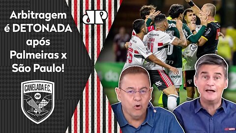 "ISSO FOI NOJENTO! UMA VERGONHA!" OLHA por que a ARBITRAGEM foi DETONADA em Palmeiras x São Paulo!