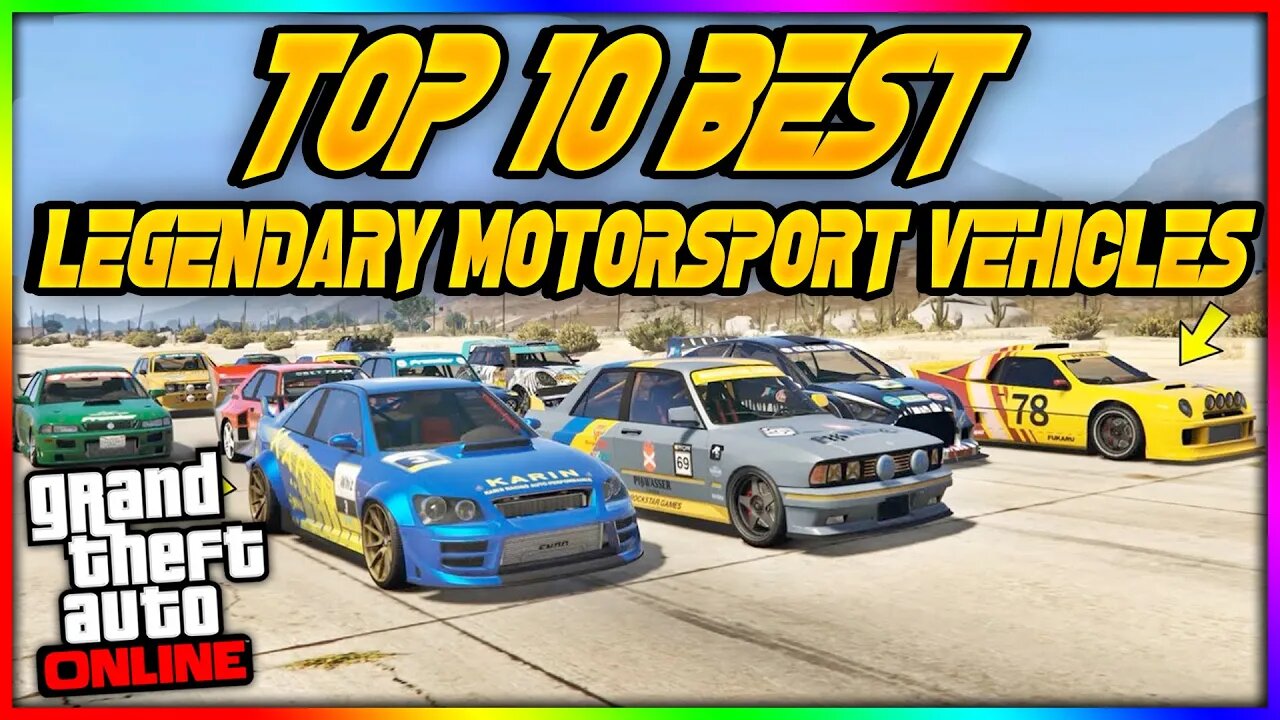 Rev Your Engines: Exploring the Best Cars of GTA 5 Online's Legendary Motorsport!