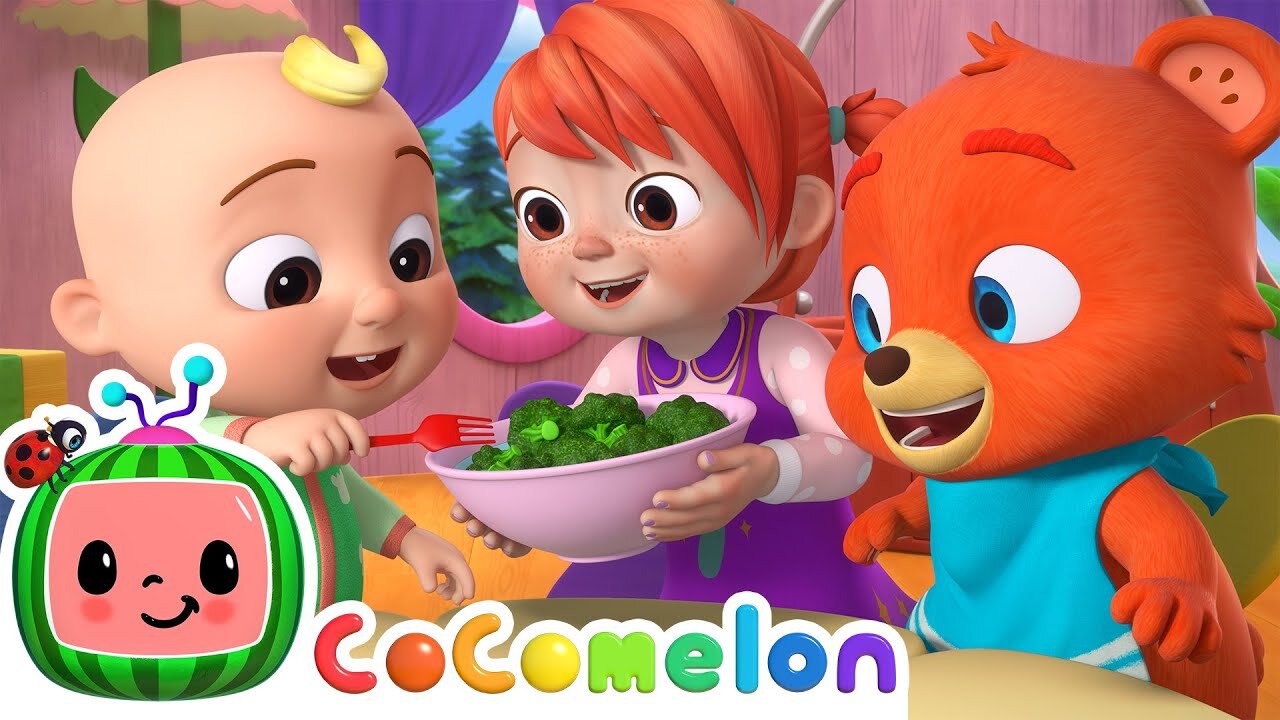 Yes Yes Vegetables (Baby Animal Version) | CoComelon Nursery Rhymes & Kids Songs