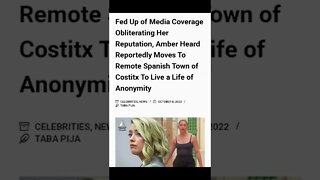 Amber Heard is in HIDING! FLEES United States