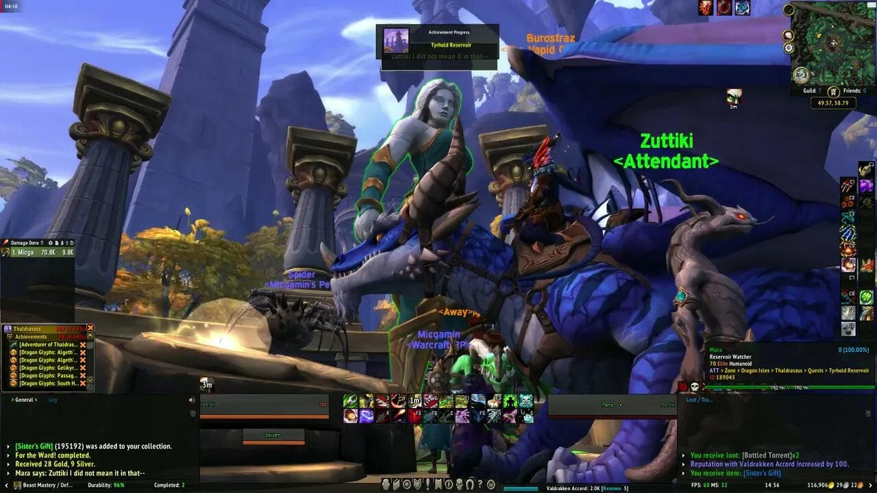 World of Warcraft Dragonflight For the Ward