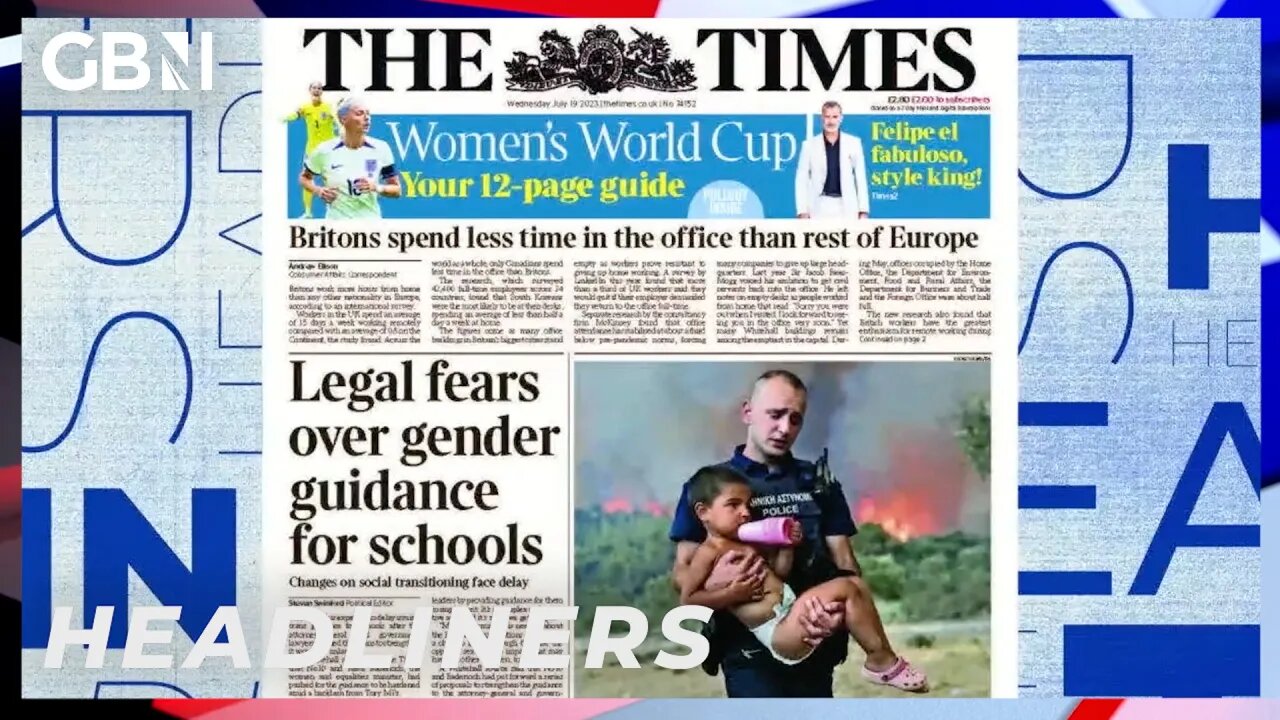 Legal fears over gender guidance for schools 🗞 Headliners