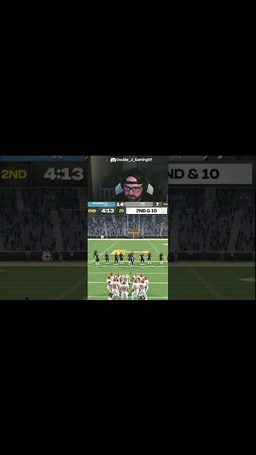 Chester out here asserting his dominance!! NCAA FOOTBALL 14