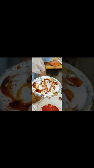 papdi chat देखो 😱#blogs #funny #streetfood #viral #foodshorts #youtubeshorts #shorts#papdichat