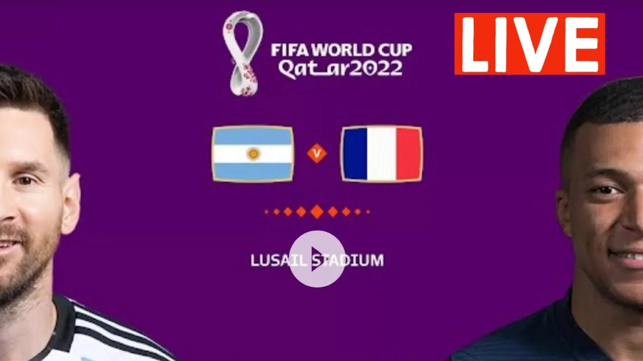 🔴ARGENTINA VS FRANCE | 🏆| FIFA World Cup Qatar 2022 | LIVE Watch Along & FIFA 23 Gameplay