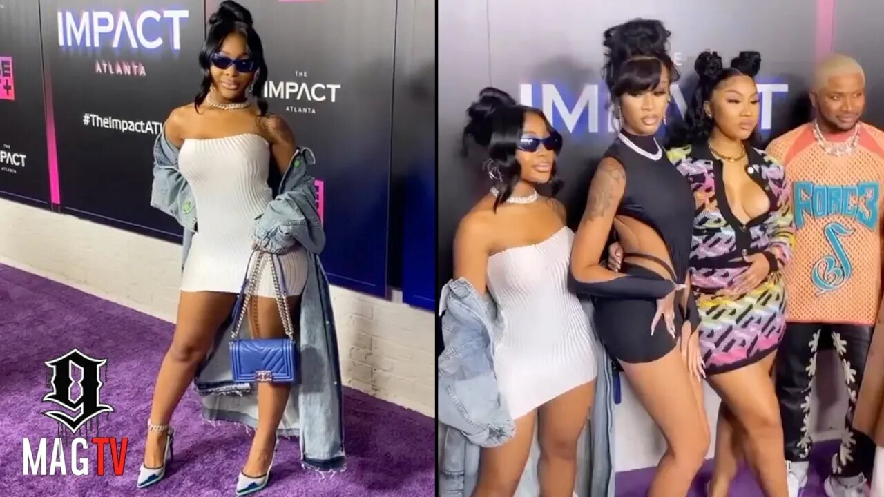 Jayda Cheaves Shows Out At "Impact ATL" Premiere! 👠