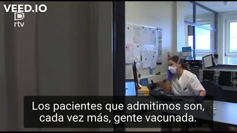 Cada vez más vacunados al hospital
