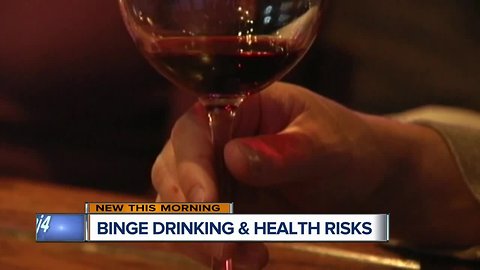 Researchers say heart disease more likely in people who binge drink