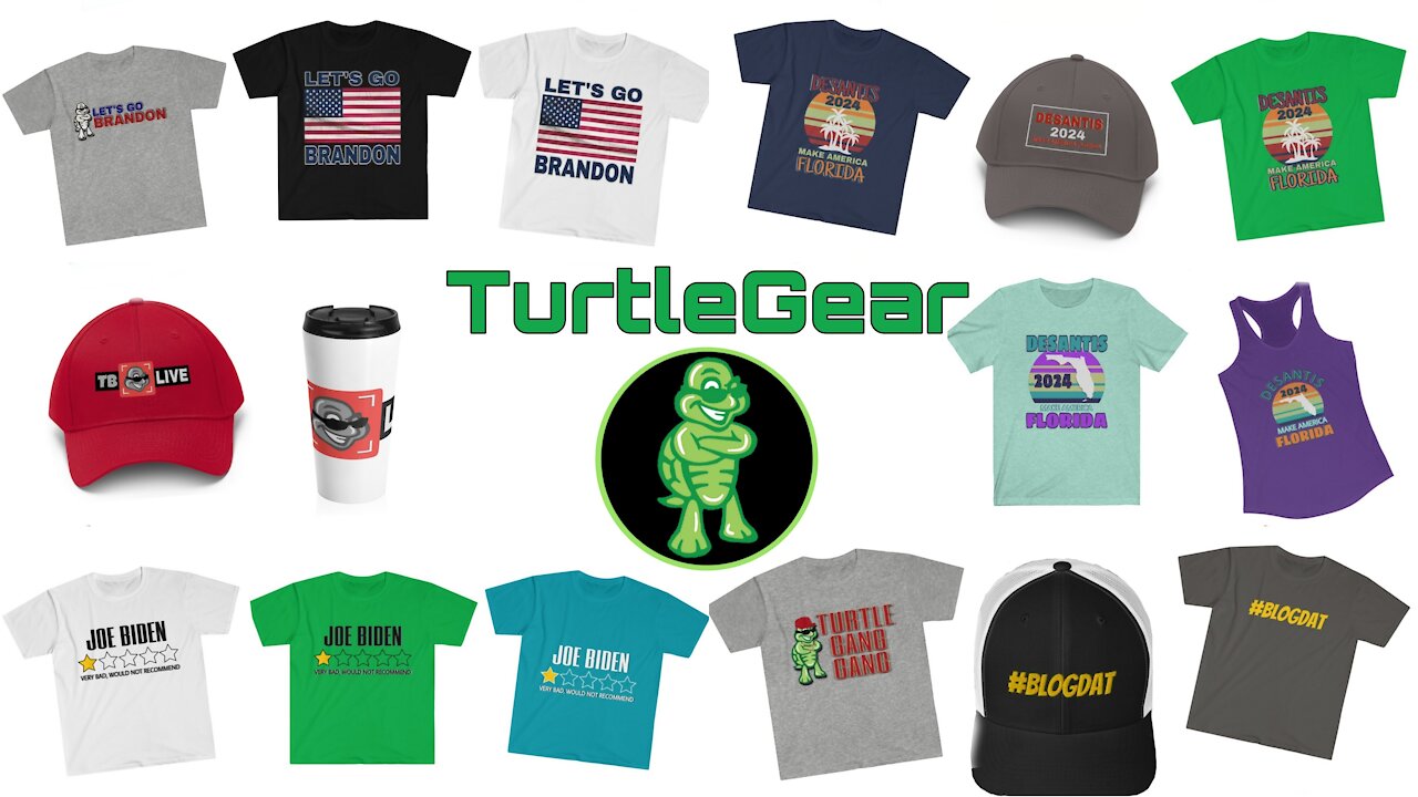 All New Turtle Gear - Link to Store in Description