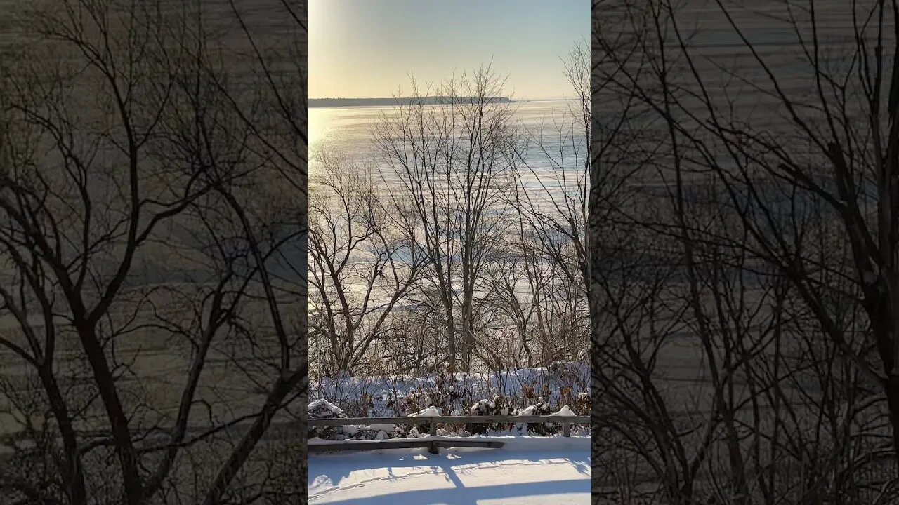 Ice beginning to form.