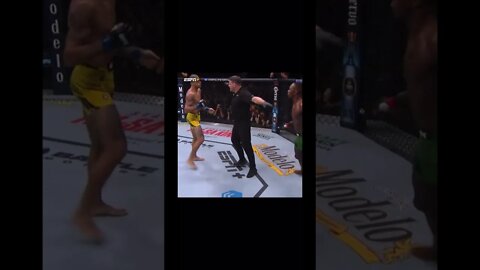 IZZY TAGS PEREIRA #shorts #ufc #ufc281 #adesanya #pereira