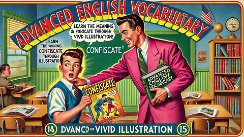 Vocabulary and Pronunciation "CONFISCATE" Advanced English