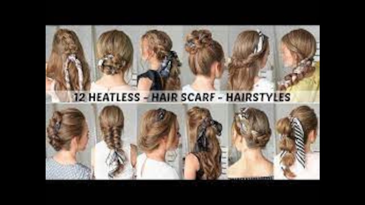 12 Hair Scarf Hairstyles Back to School Missy Sue