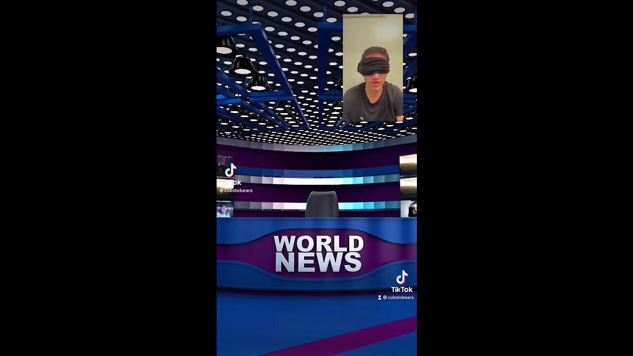 A breaking news report
