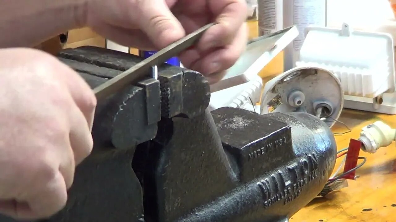 How To Cut A Long Screw Shorter & Prepare The Threads So It Works