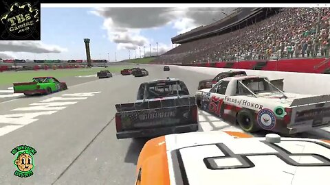 @dauntlesstea Toyota Tundra Taken out at the restart #racing #bedauntless #bedauntless