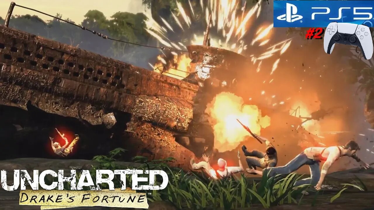 Uncharted Drake's fortune (Remastered - #2) no Playstation 5