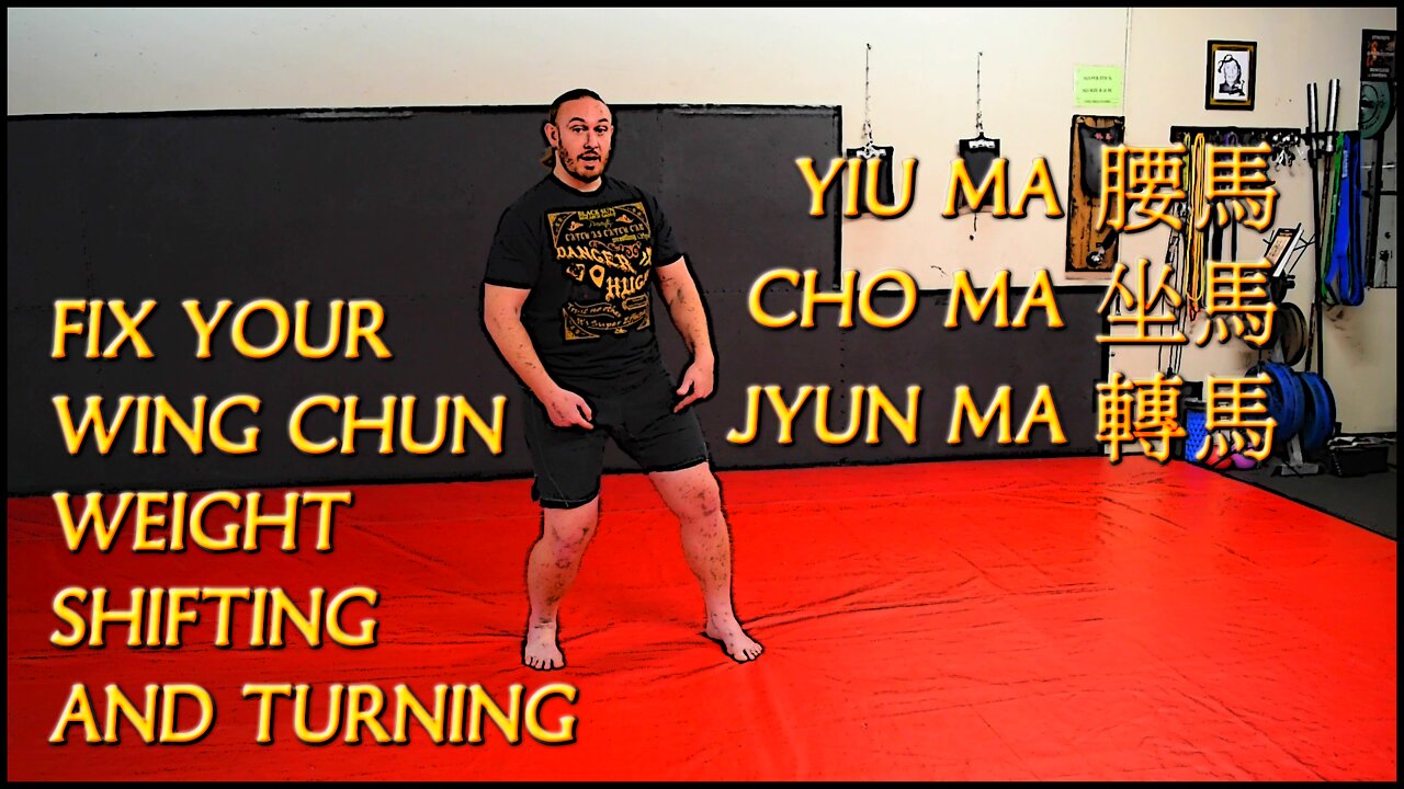 How to Shift and Turn in Wing Chun | Yiu Ma 腰馬 | On The Mat