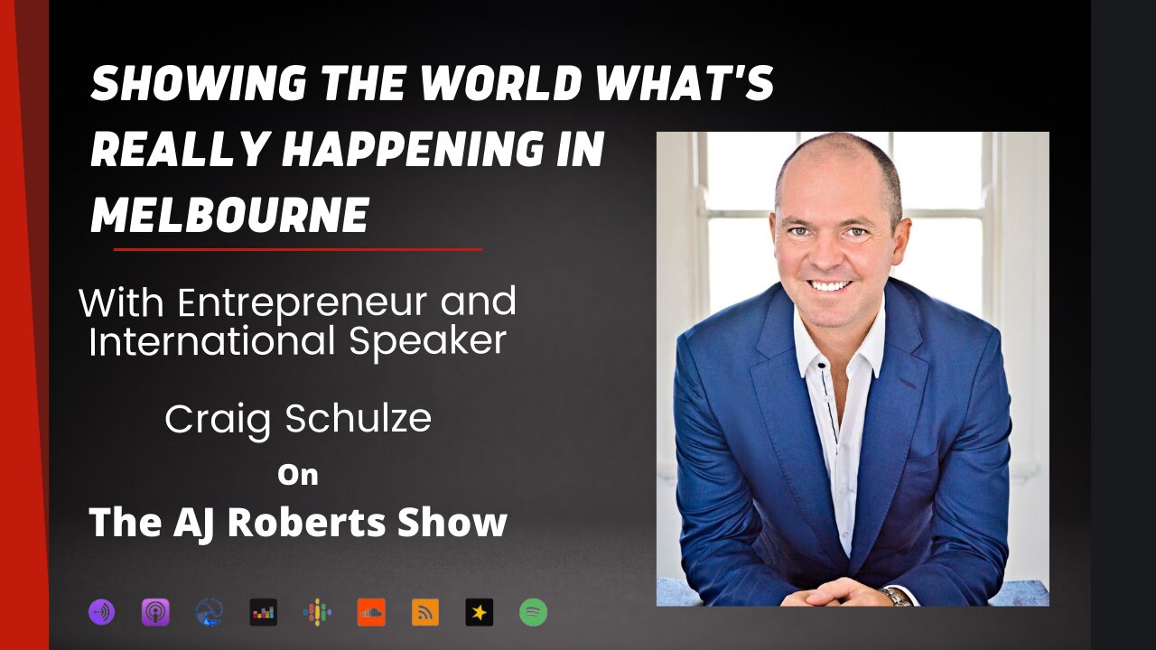 Showing the world what's really happening in Melbourne - with Craig Schulze