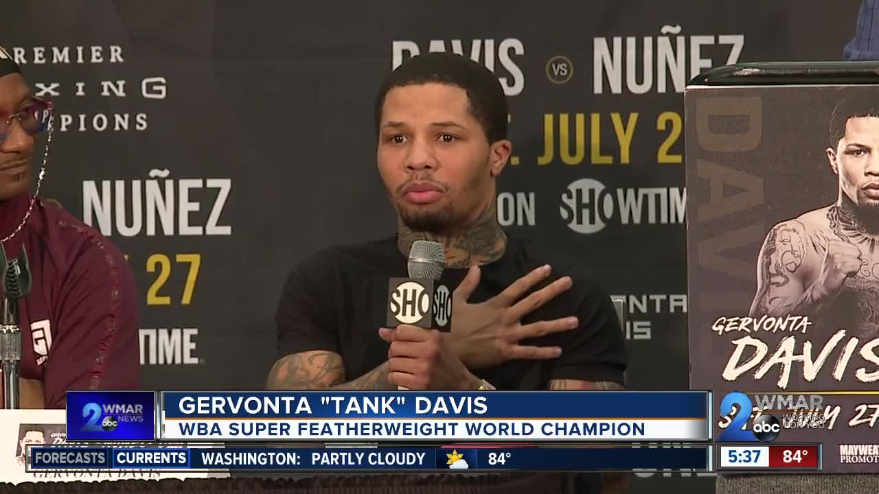 Gervanta "Tank" Davis to make hometown defense this weekend