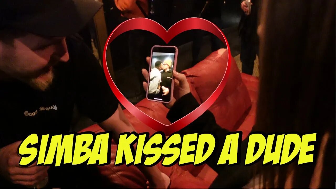 @RealSimbaTv Kissed A Guy And He Liked It.. LMAO