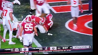 Bama vs OHIO STATE 1TD