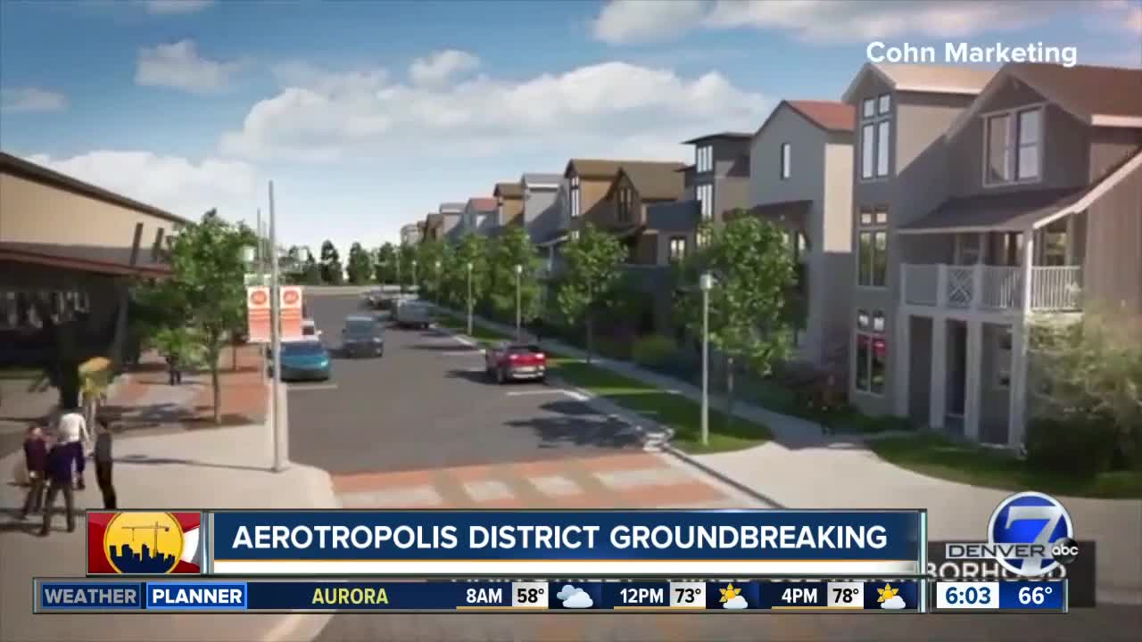 Groundbreaking for massive 'aerotropolis' development near DIA