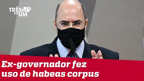 Witzel critica governo federal e fala de seu impeachment na CPI da Covid