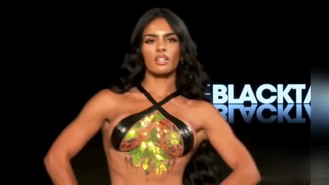 Miami Tape Bikini Fashion Show