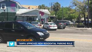 Tampa testing replacement for "5 Minute Parking" signs