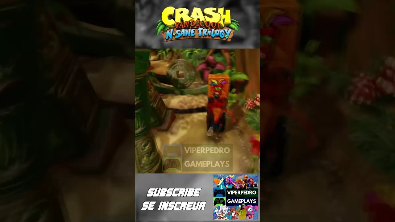 JUNGLE ROLLERS | Crash Bandicoot N. Sane Trilogy #shorts #crashbandicoot #ps5 #gaming #xbox