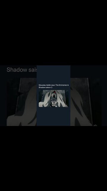 Nouveau trailer pour The Eminence in Shadow saison 2