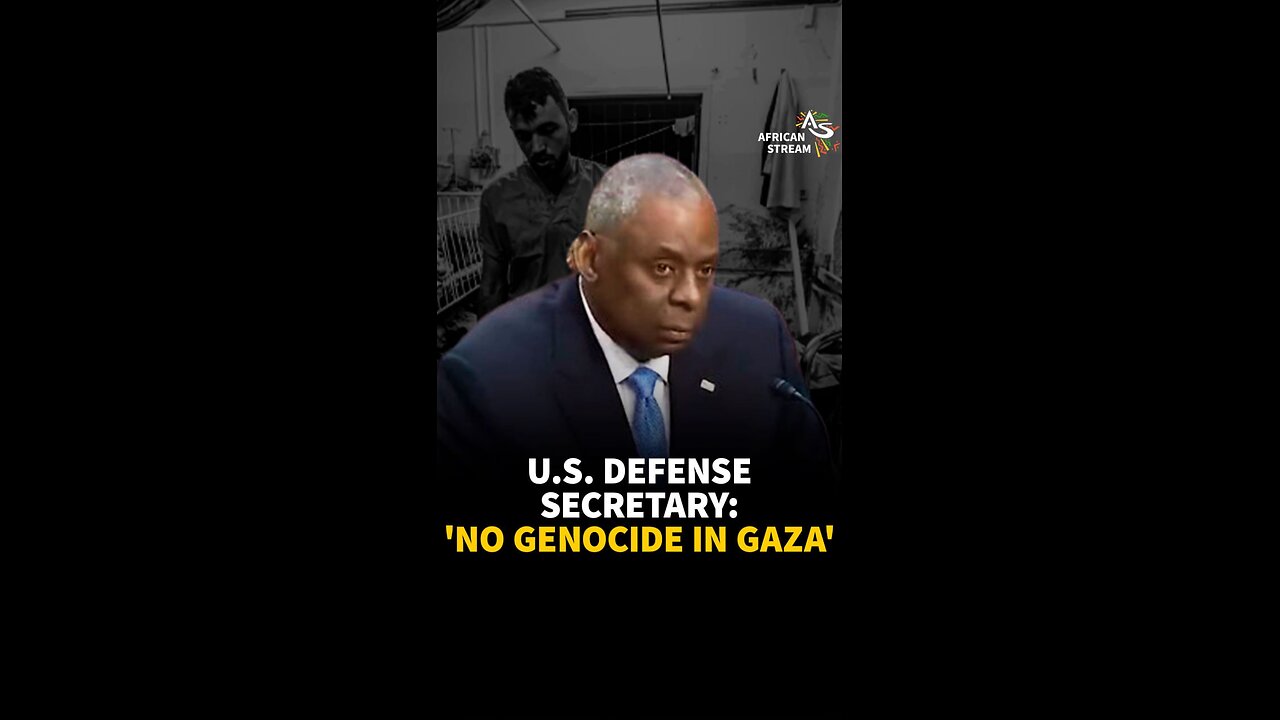 U.S. DEFENSE SECRETARY: ‘NO GENOCIDE IN GAZA’