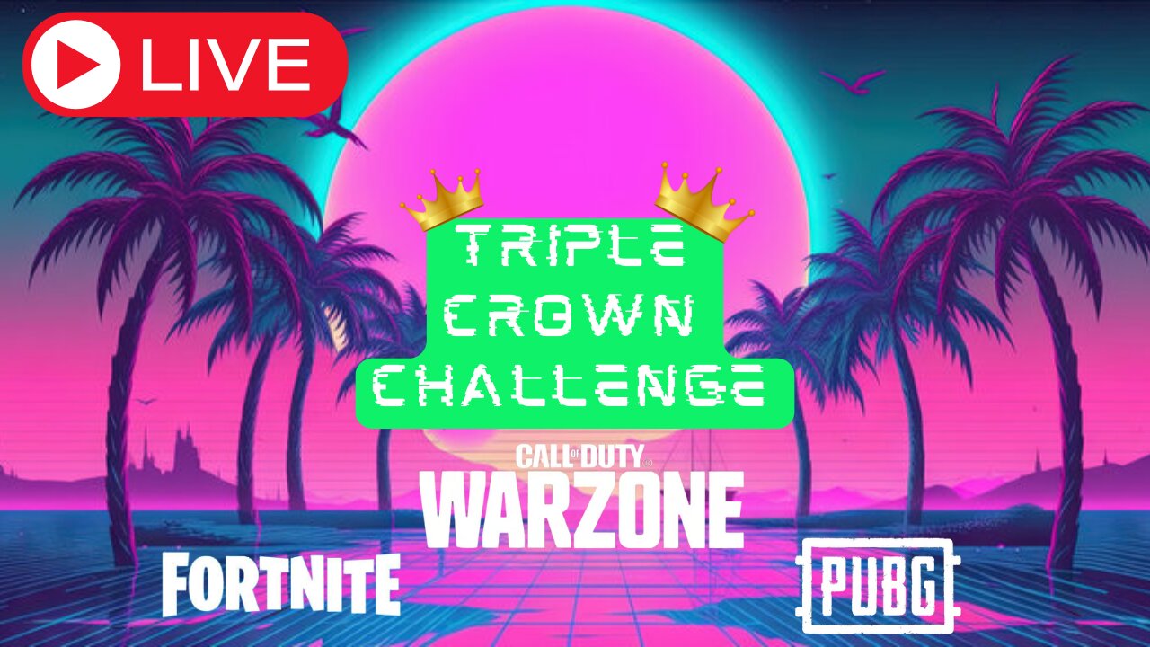 Live - Triple Crown Challenge - The Beginning