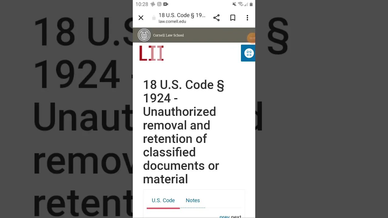 Rules for Classified Documents