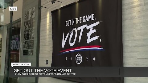 Get In The Game Voting Event