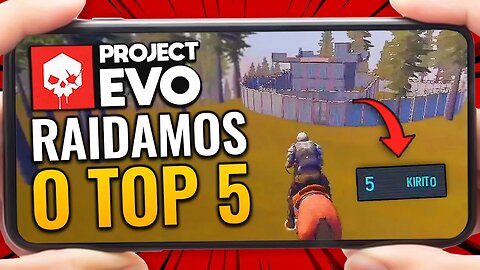 PROJECT EVO - RAIDAMOS O TOP 5 ( 7 DAY SURVIVAL CHALLENGE ) DIA 4