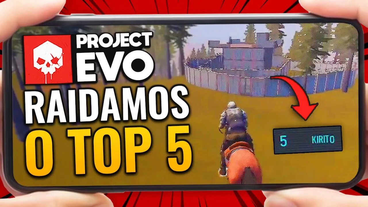 PROJECT EVO - RAIDAMOS O TOP 5 ( 7 DAY SURVIVAL CHALLENGE ) DIA 4