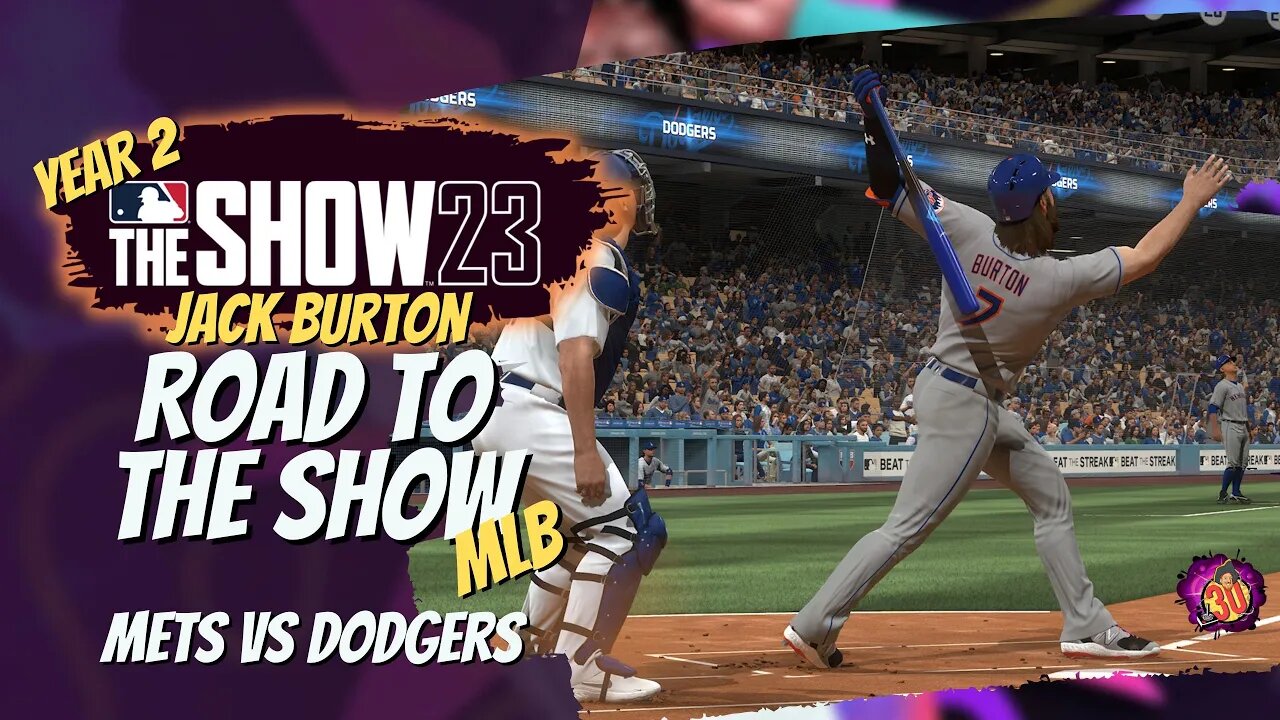 (36th Series) Lights, Camera, Action: Jack Burton Takes on the Dodgers in MLB The Show