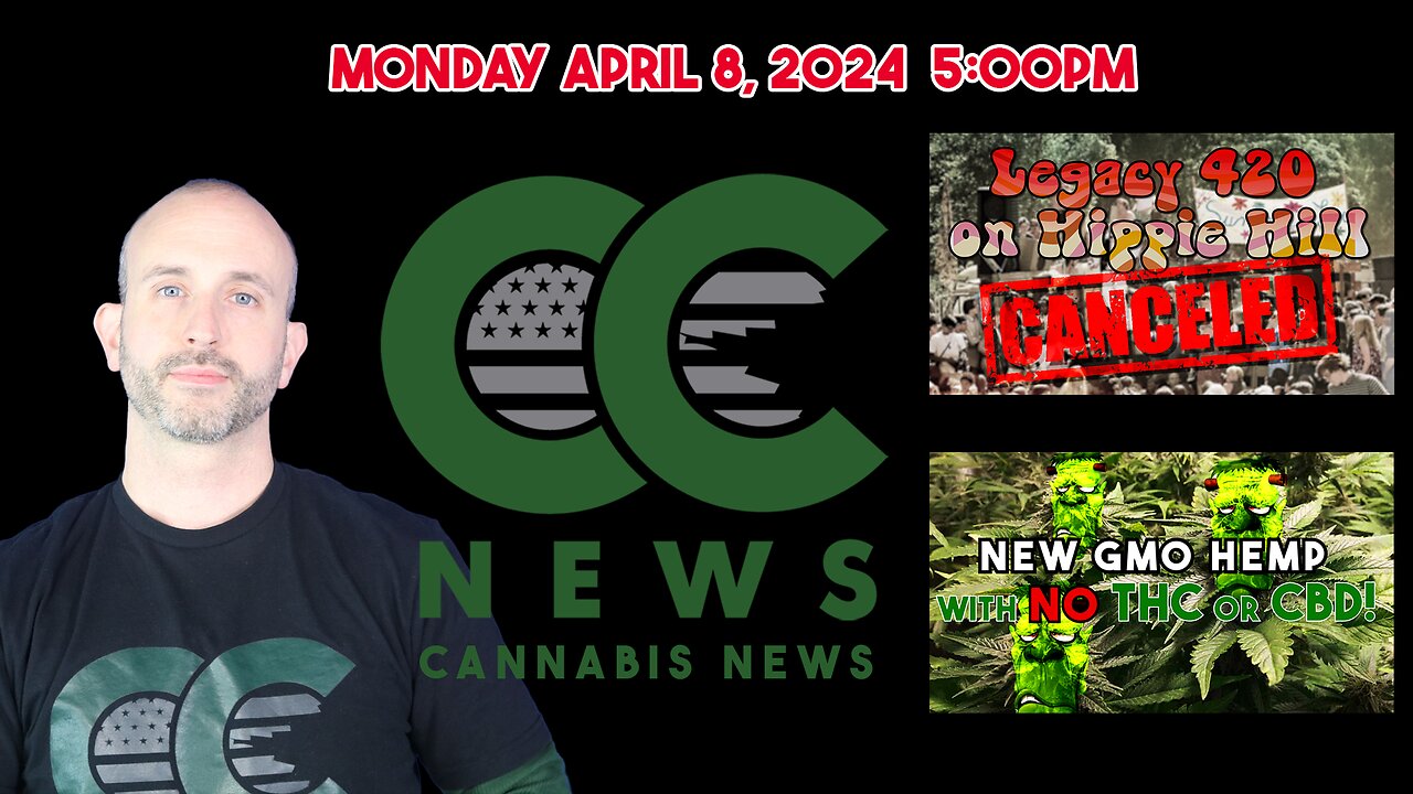 Cannabis News Update - "Hippie Hill 4/20 Cancelled??" and "A New Strain of Hemp"