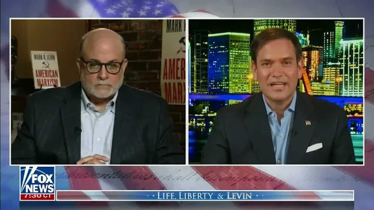 Rubio Joins Mark Levin to Discuss How the Biden Administration's Actions Fueled the Border Crisis