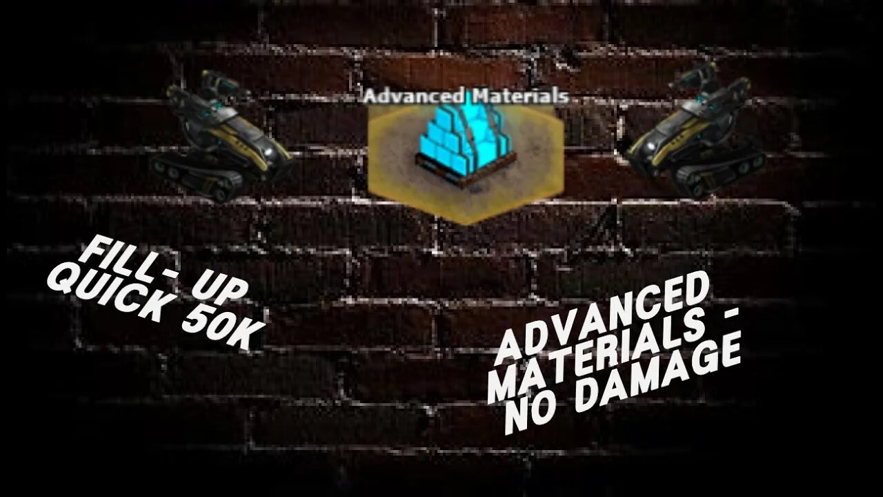 war Commander - Advanced Materials - No damage