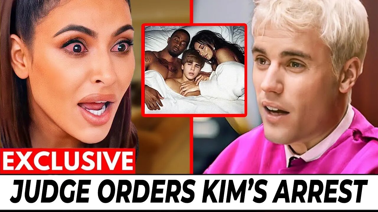 Kim K BREAKS DOWN After Justin Bieber Shows Evidence How Kim And Diddy Forced Him For THR3ESOM