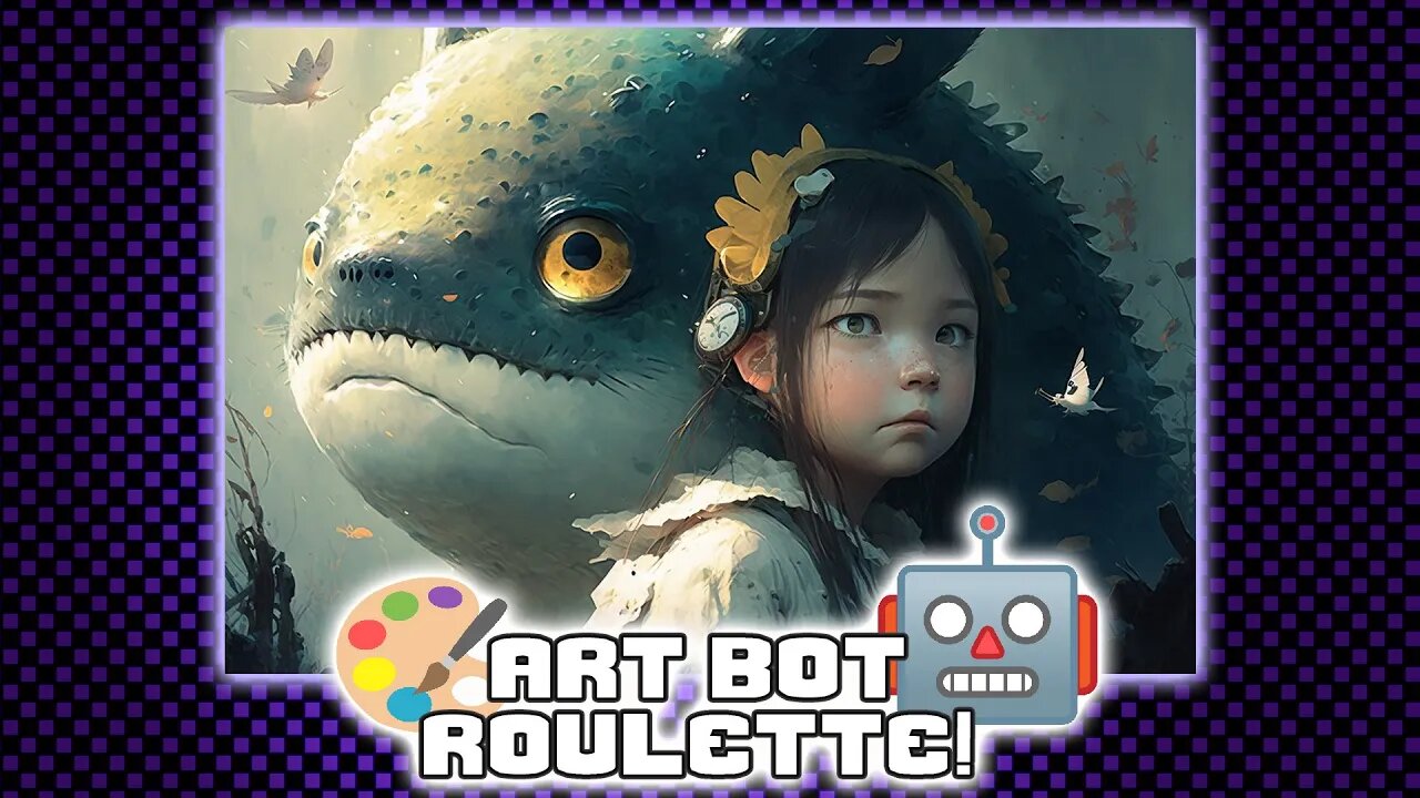 AI Art + RNG || Art Bot Roulette! - Weighty Prompts