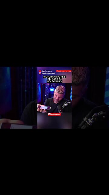 SARRO FEZ PIX PARA O BOLSONARO? #shorts #mauriciomeirelles #victorsarro #renatoalbani #bolsonaro