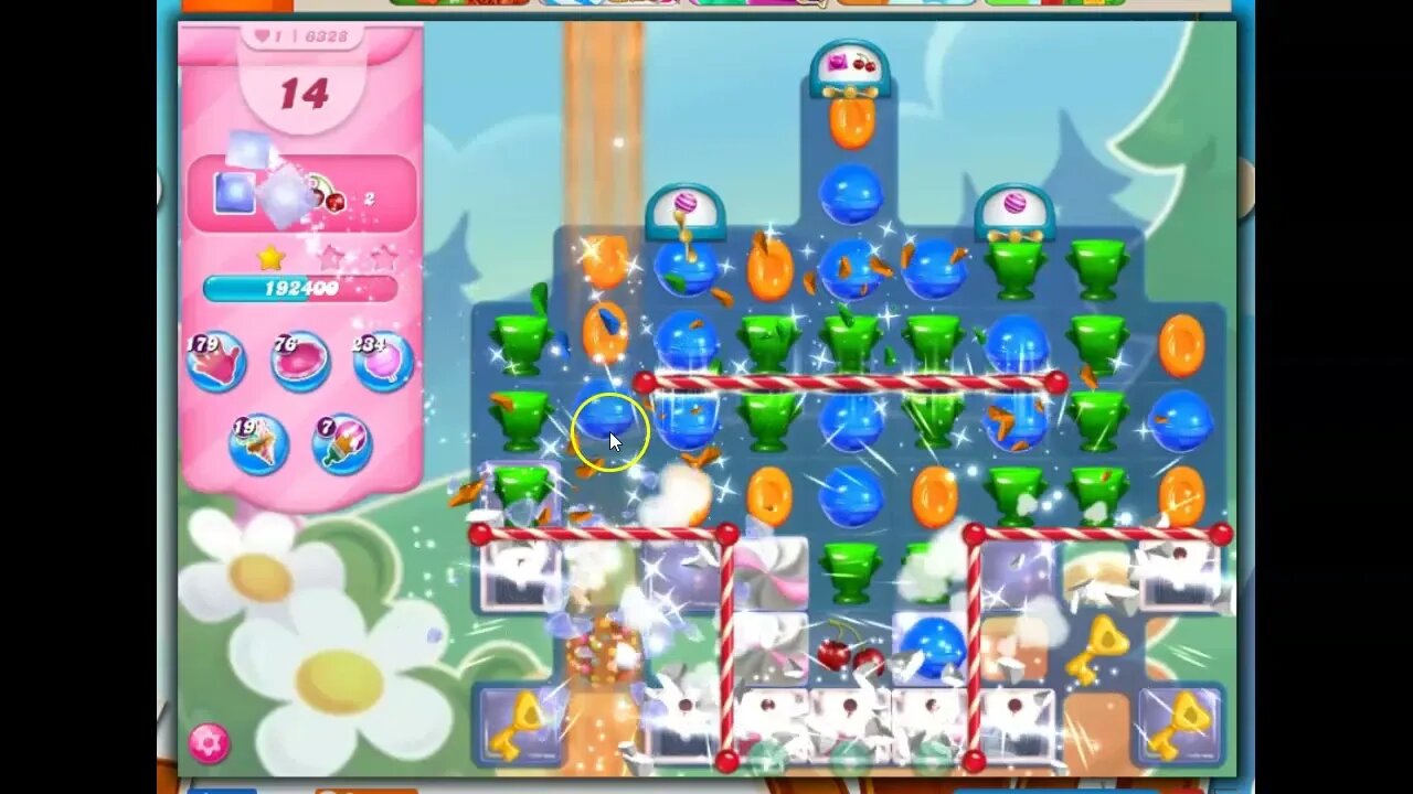Candy Crush Level 6328 Talkthrough, 25 Moves 0 Boosters