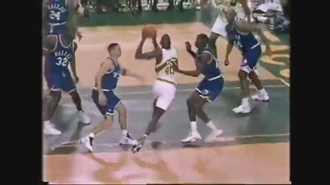 Shawn Kemp 17 Points Vs. Mavericks, 1994-95.