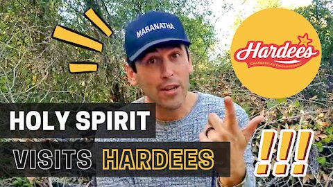 Holy Spirit visits Hardees!!! Father-son time turns into praying for employees and sharing Jesus!