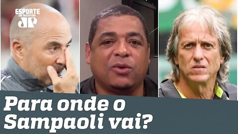 Sampaoli vai pro Palmeiras ou substituirá Jesus no Flamengo? Vampeta ANALISA!